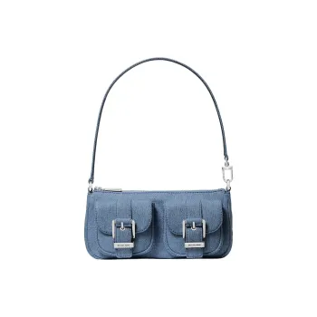 MICHAEL KORS Cotton Handbag Trumpets Women's Denim Blue
