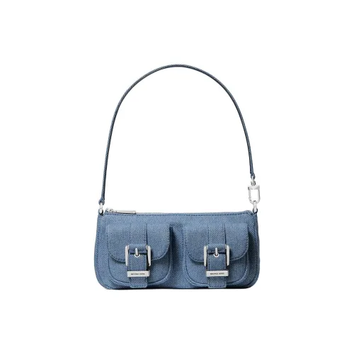 MICHAEL KORS Cotton Handbag Trumpets Women's Denim Blue