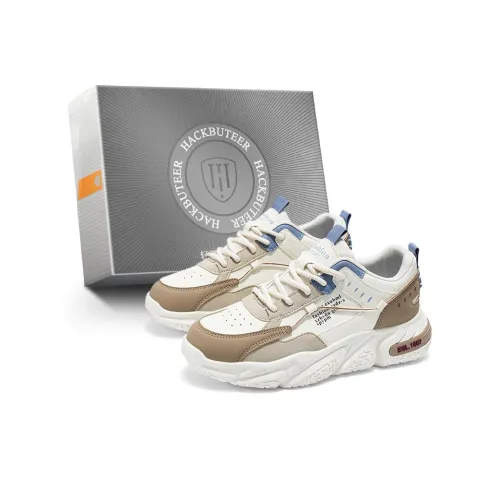 HACKBUTEER Low Top Chunky Sneakers Men's Box Included