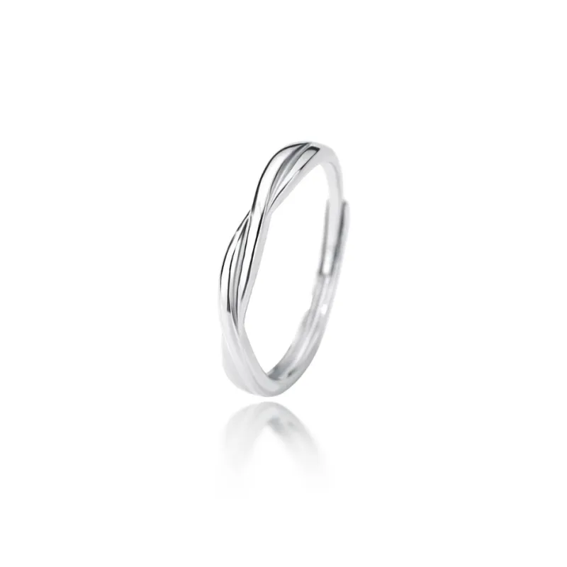 VASO S999 Fine Silver Rings Unisex-0