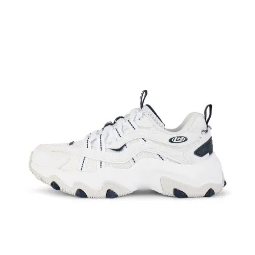 LiNing Cushioning, Slip Resistant, And Abrasion Resistant Low Top Casual Shoes Women's Standard White