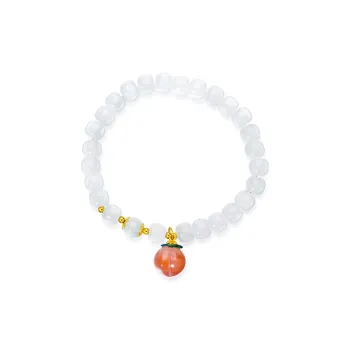 ME LUXE Bracelets White Jade Women's