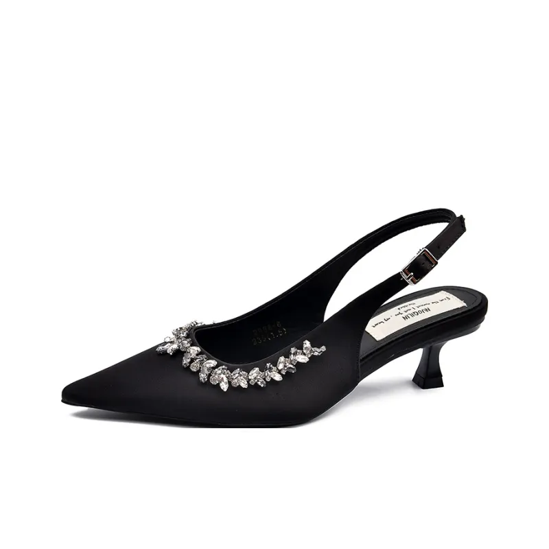 Alxnan High Heels Women's Apricot/Black-6