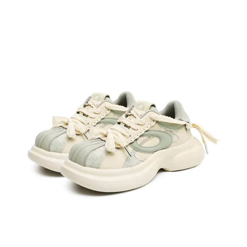 Hong Kong Meng Slip Resistant, Abrasion Resistant, Breathable Low Top Skateboard Shoes Women's Mint Green-2