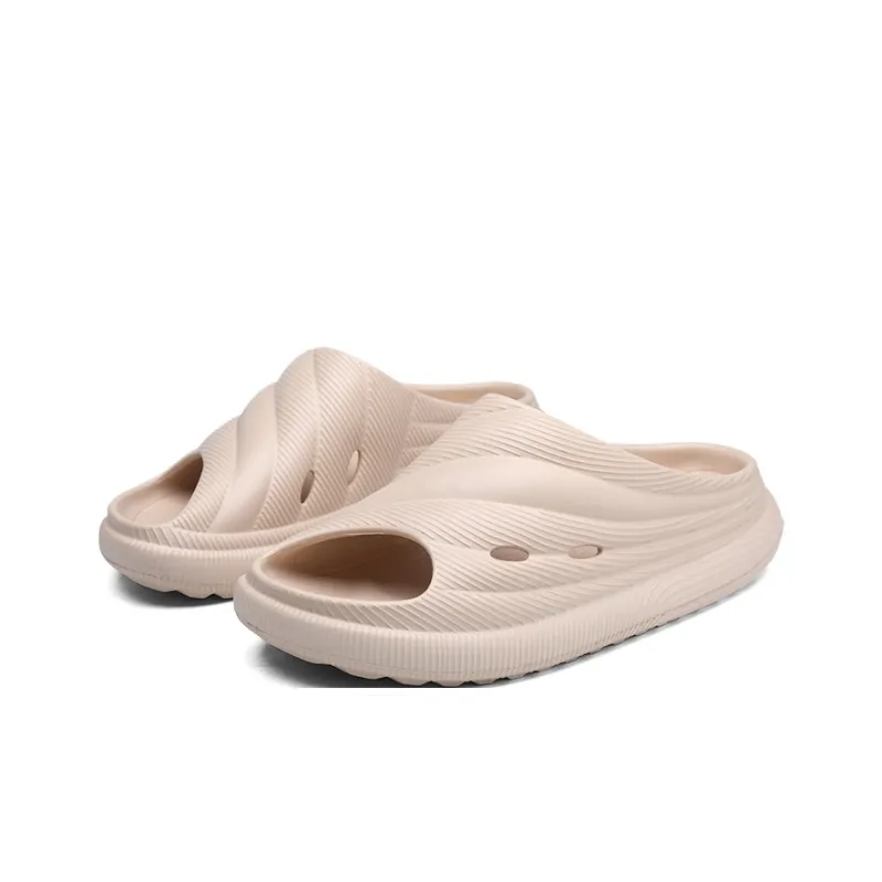 CariteSport EVA Quiet Slip Resistant Odor Resistant Abrasion Resistant Quick Dry Cushioning Slide Slippers Men's-9