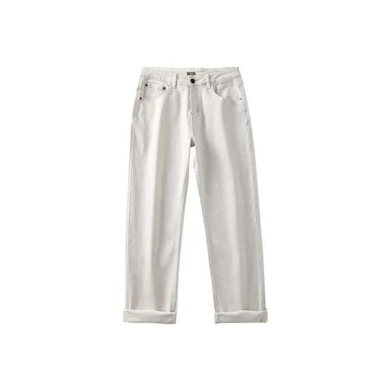 Jeep Jeans Unisex Gray White-0