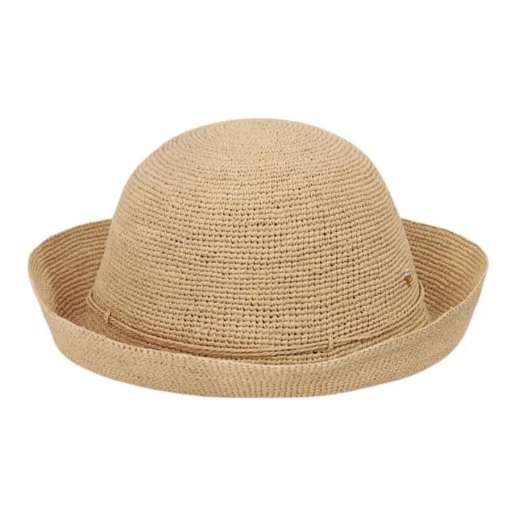 HELEN KAMINSKI Raffia Bucket Hats Women's Beige-2
