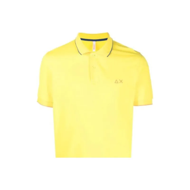 SUN68 Polo Shirts Men Yellow-1