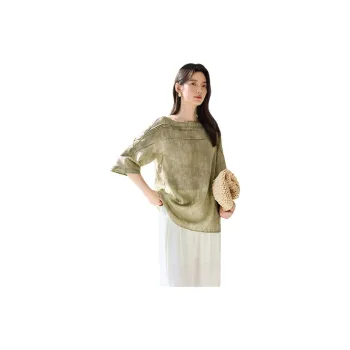 IHIMI Shirts Women's Sage Green