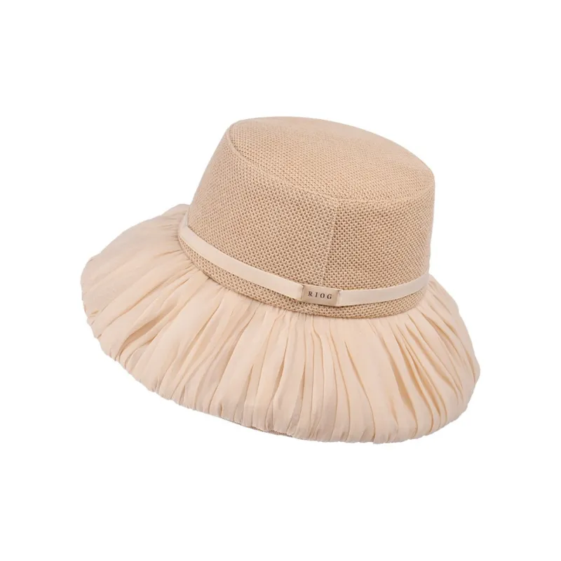 Cgediao Cotton Linen Blend Bucket Hats Women's-0