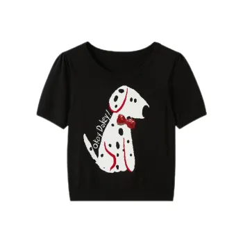 ABBY GODDESS T Shirts Women's Black