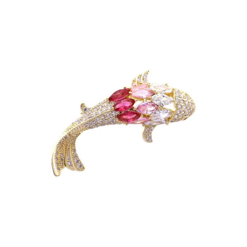 Yamaichi Maru Copper Brooches Women's-0