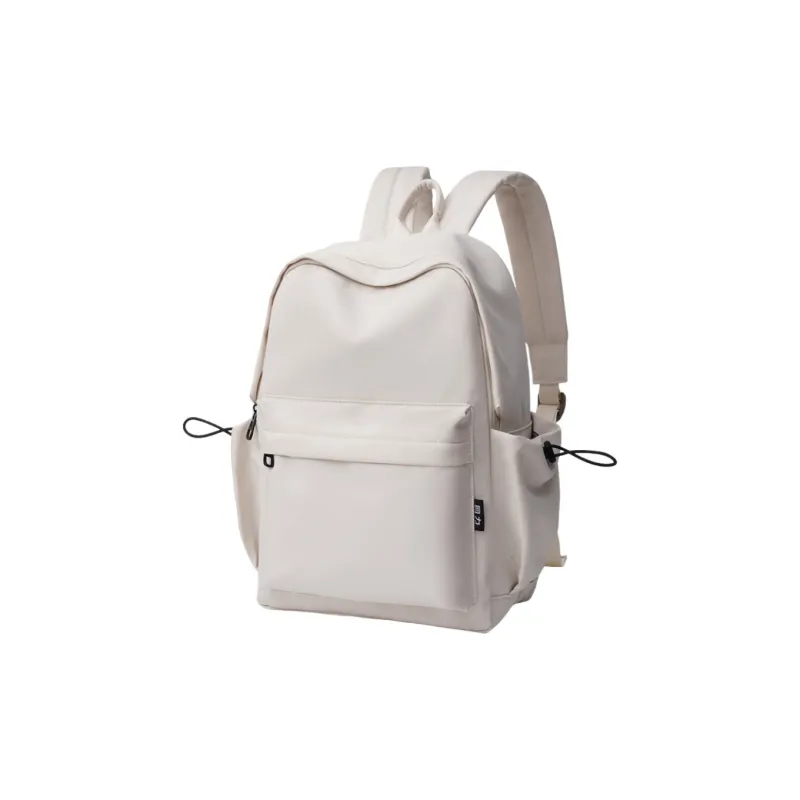 Warrior Nylon Backpack Unisex White-0