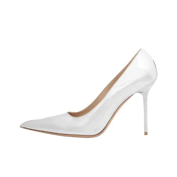 MICHAEL KORS Winona Slim Heel High Heels 10.1cm Women's Silver