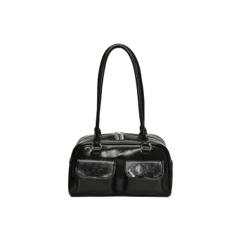 TOUTSEUL YOLO PU Shoulder Bag Women's White/Silver/Black/Red/Green