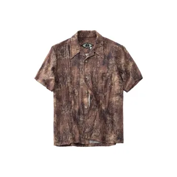 SOARIN YUPPIE Shirts Men Unwavering Yellow Pattern
