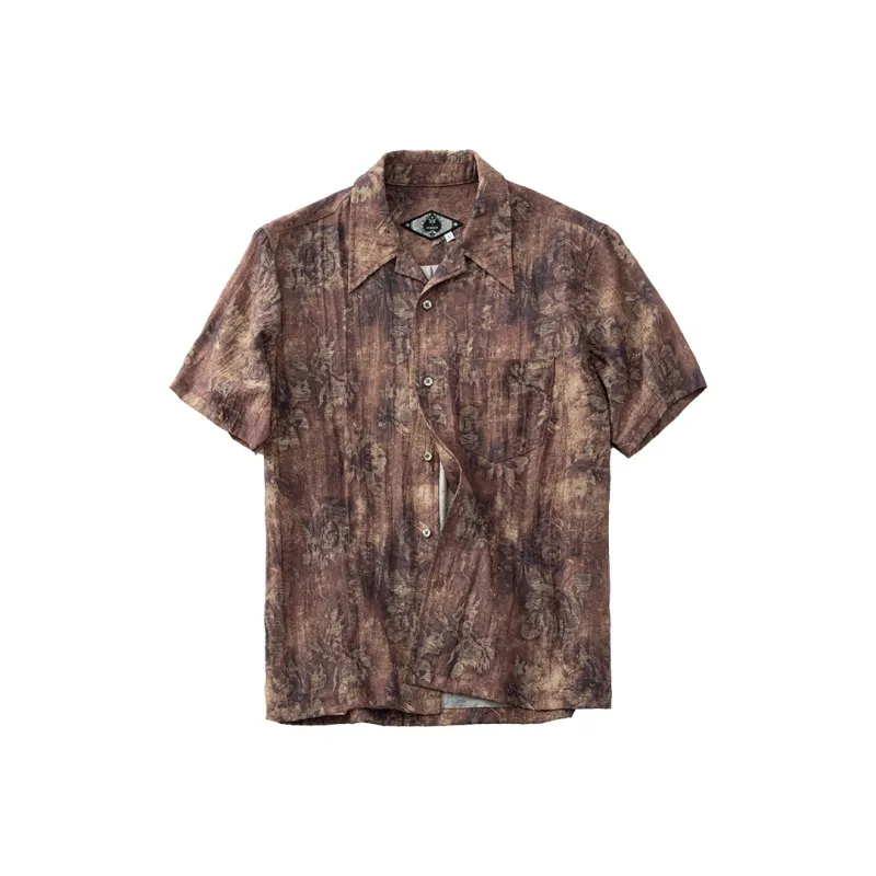 SOARIN YUPPIE Shirts Men Unwavering Yellow Pattern-0