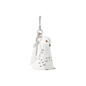 Mulberry Leather Keychains Men's White