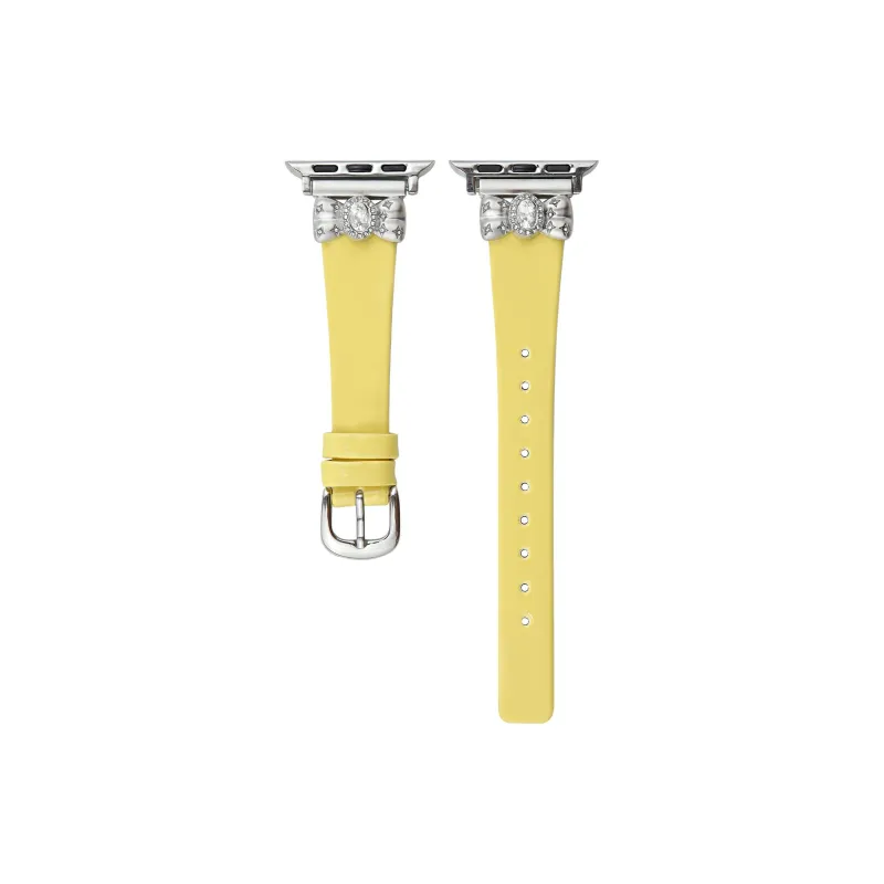 Wei Xin Apple Compatibility Watch Band Cowhide Leather Material-12