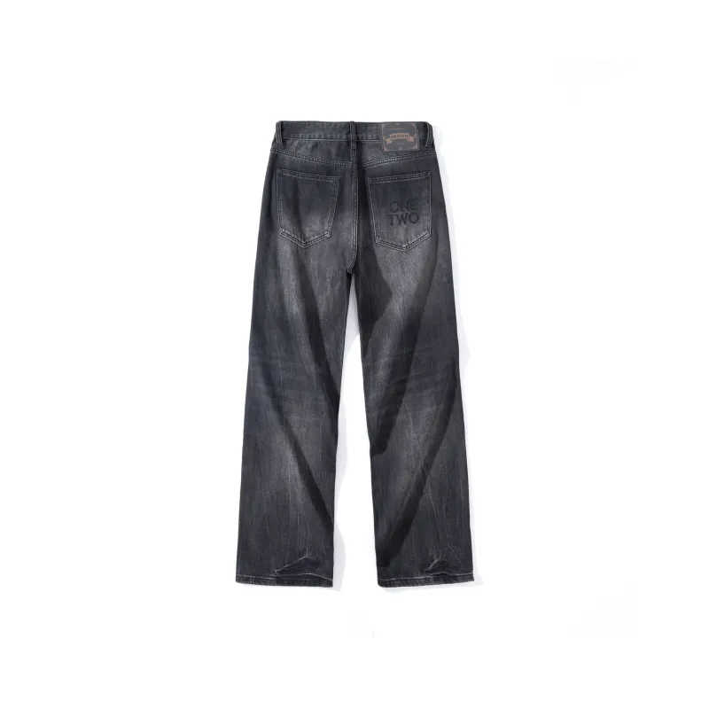 Jeep Jeans Unisex Black Gray Color-1