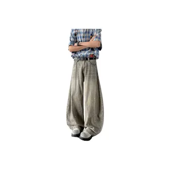 SZSX Jeans Unisex Gray