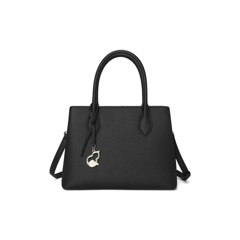 MEXICAN Cow Leather, Synthetic Leather Crossbody Bag, Shoulder Bag, Mom Bag, Handbag Women's Black/Khaki/Ecru-0