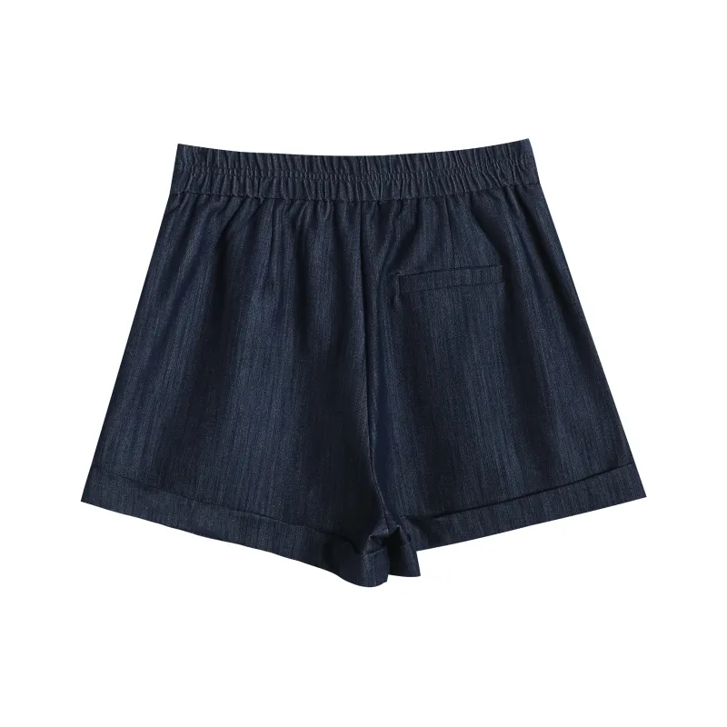 Ning Cai Yuer Denim Shorts Women's-1