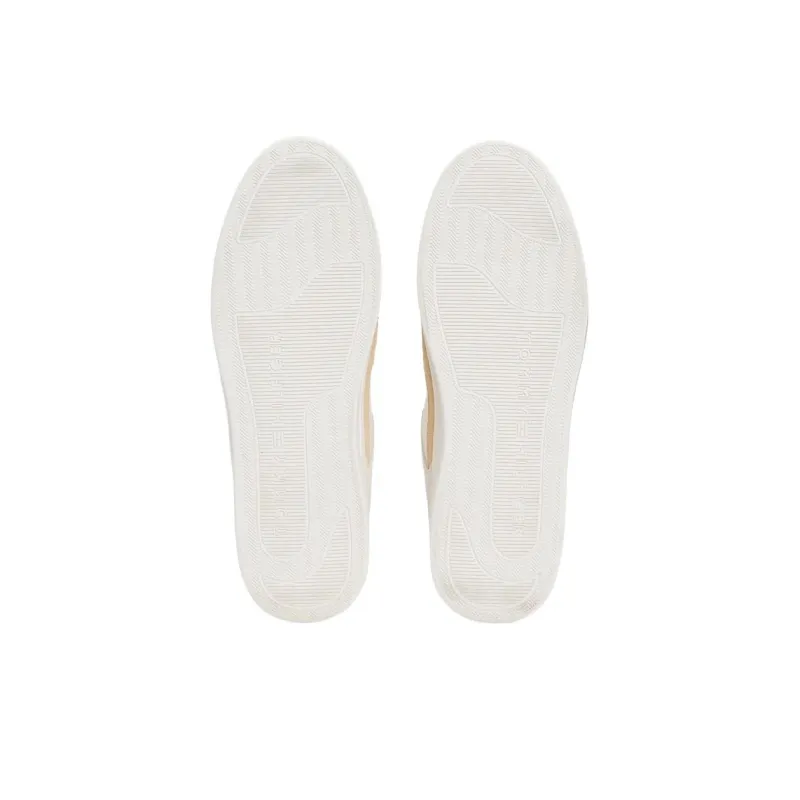 Tommy Hilfiger Trainers Low Top Skateboard Shoes Women's White-5