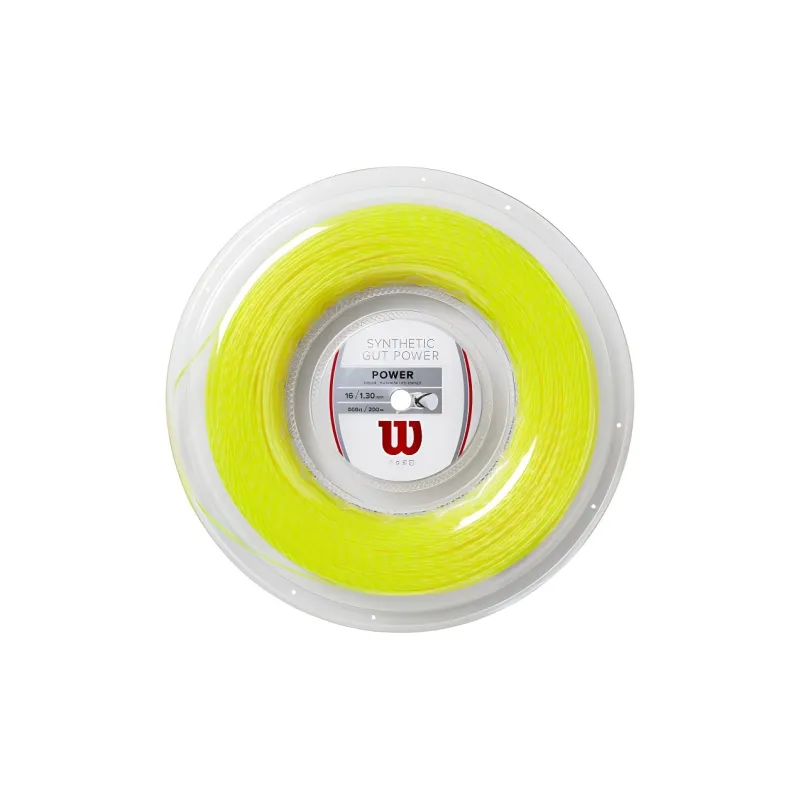 Wilson Tennis Racket Strings Unisex Yellow-0