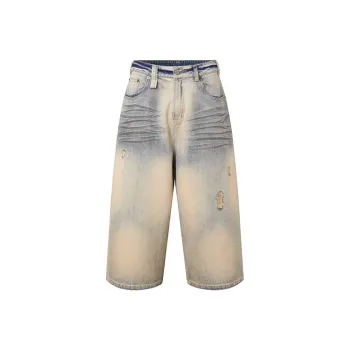 BANDITK GANGN Jeans Unisex Light Blue