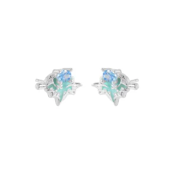 WEST ISLAND S925 Silver Stud Earrings Women's