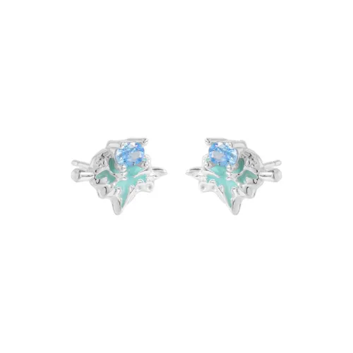 WEST ISLAND S925 Silver Stud Earrings Women's
