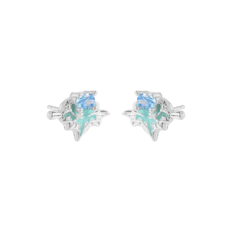 WEST ISLAND S925 Silver Stud Earrings Women's-0