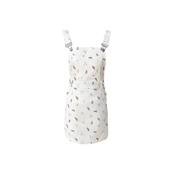 OZVO Sleeveless Dresses Women's White