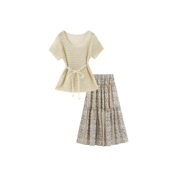 Hang Yi Court Skirt Set Women's