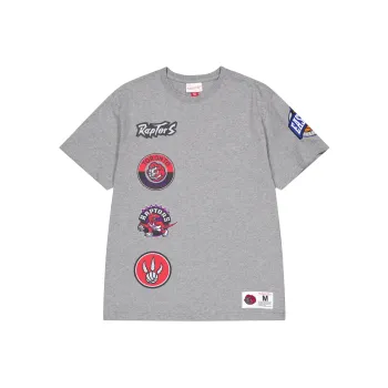 Mitchell Ness T-Shirts Men Gray