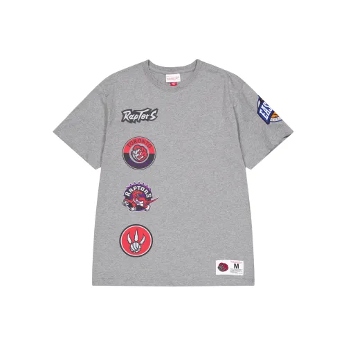 Mitchell Ness T Shirts Men Gray