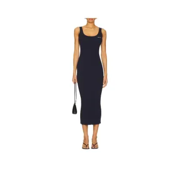 WE11DONE Sleeveless Dress Women's Marine Blue