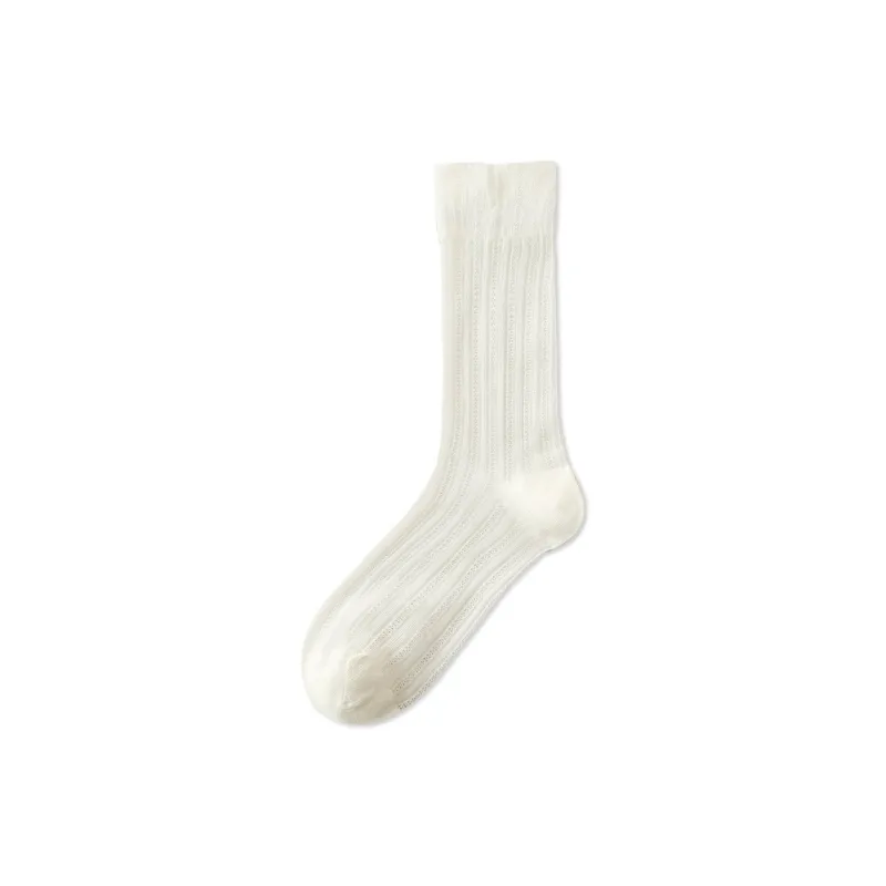 Gentle Welcome Mid Calf Socks Unisex 1 Pack-0