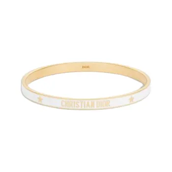 DIOR Metal Bangles Women's White