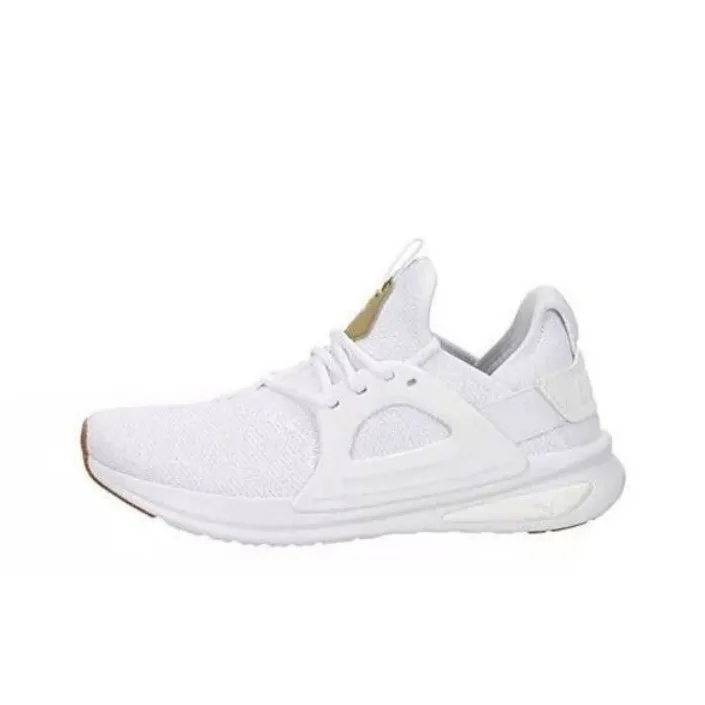 PUMA Enzo Anti Slip Wear Resistant Low Top Casual Running Shoes Men's White-0