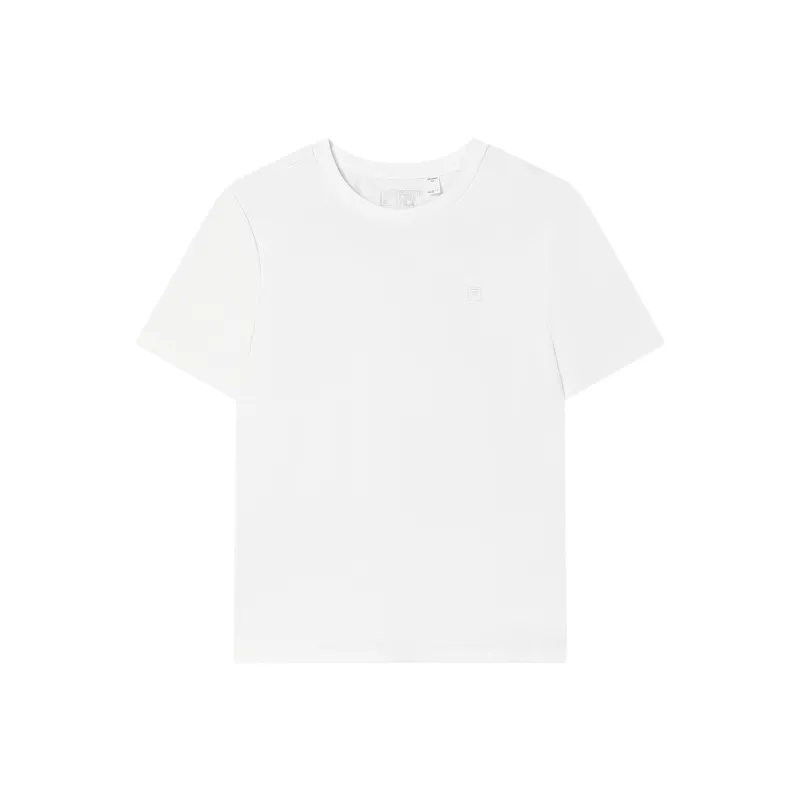FILA WHITE T Shirt Women's Standard White-0