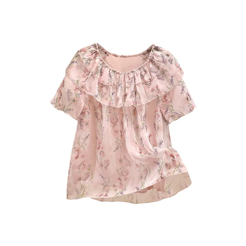Cypress House Shirt Women's Pink Floral-0