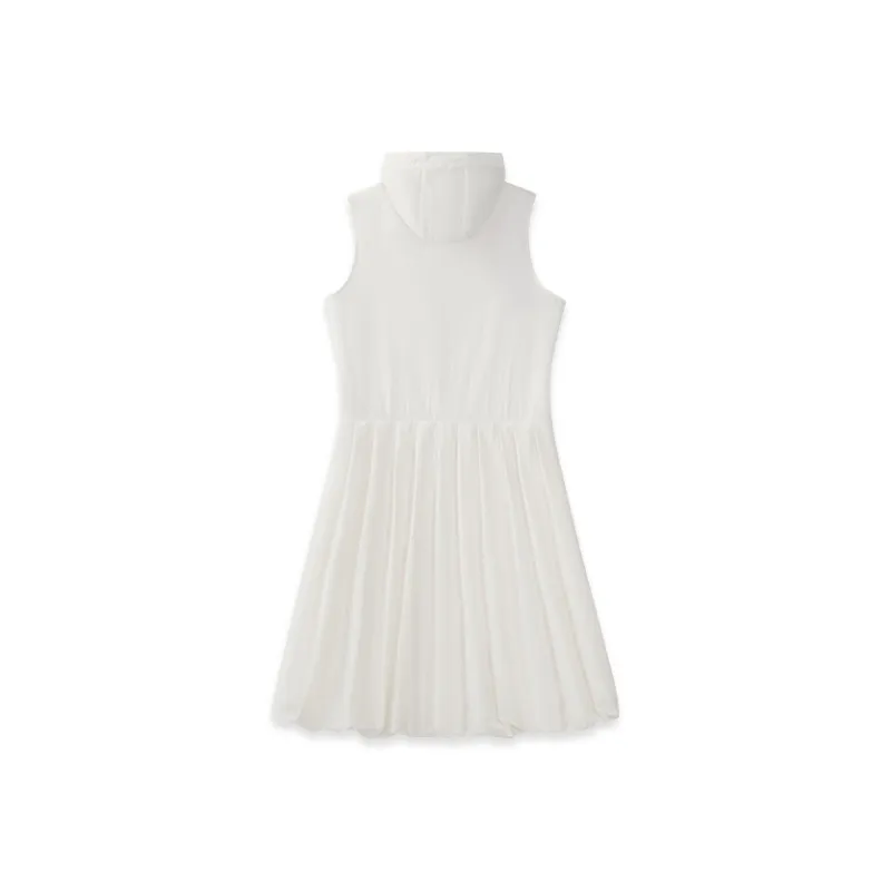 FILA FUSION LIFE Sleeveless Dress Women's Milk Mist White WT-1