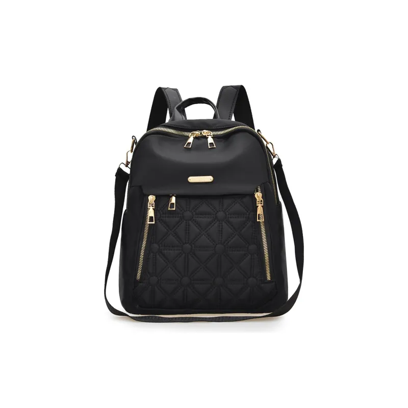 DJ.SPIRIT Oxford Backpack Regular Women's Black-0