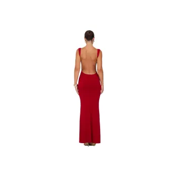 Tiger Mist MORANA MAXI DRESS Slip Dress Women's Red