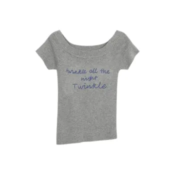 ABBY GODDESS T Shirts Women's Gray
