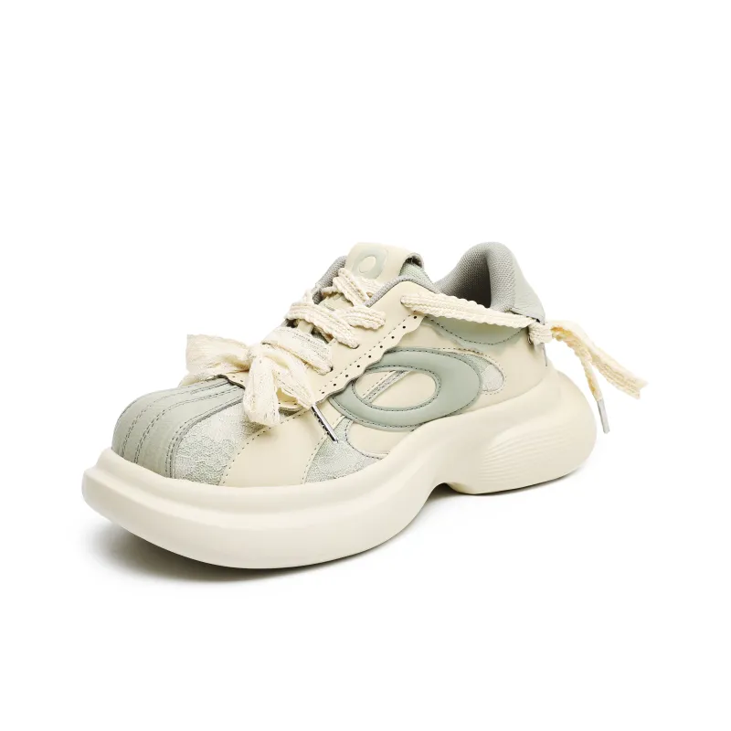 Hong Kong Meng Slip Resistant, Abrasion Resistant, Breathable Low Top Skateboard Shoes Women's Mint Green-1
