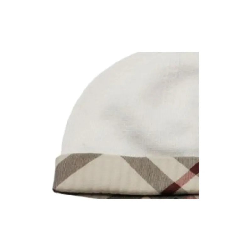 Burberry Checked Cuff Hat-1
