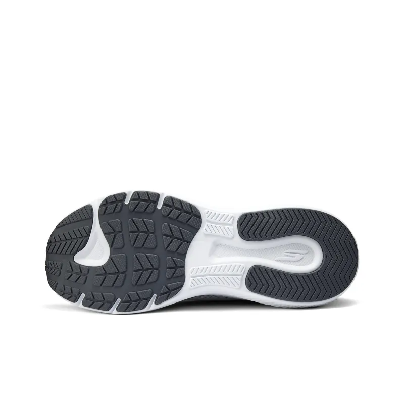 Skechers Cushioning, Wear Resistant Low Top Running Shoes Men's Blue Gray-6